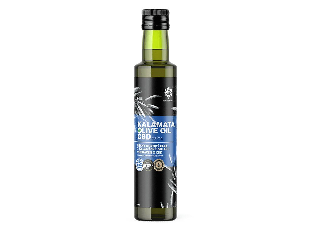 Natives Olivenöl CBD extra| 250 mg CBD - czechcbd - Jay-Tea