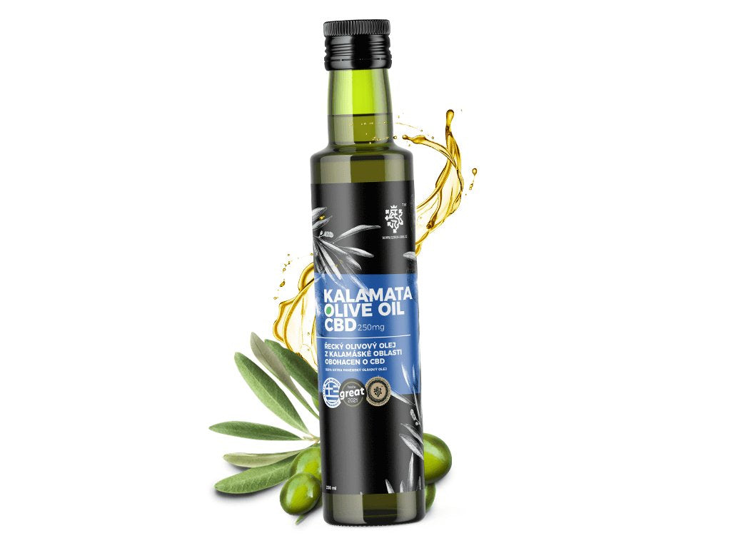 Natives Olivenöl CBD extra| 250 mg CBD - czechcbd - Jay-Tea