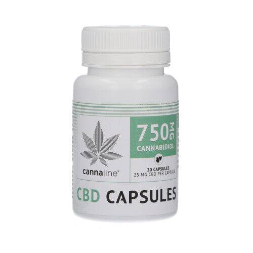 CBD Kapseln | 750 - 1.500 mg CBD - cannaline - Jay-Tea