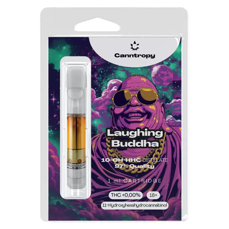 Canntropy 10-OH-HHC Kartusche | Laughing Buddha - 1ml Vape Brands of Hemp