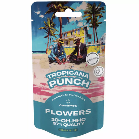 Canntropy 10-OH-HHC Blüten Premium | Tropicana Punch Brands of Hemp