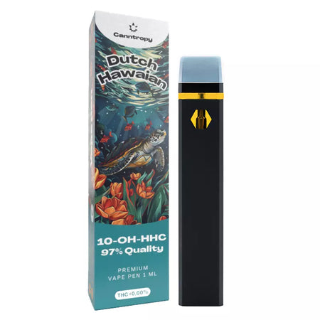 Canntropy 10-OH-HHC Vape Pen | Dutch Hawaian - 1ml Vape Brands of Hemp