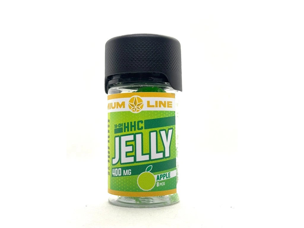 Premium Line 10-OH-HHC Jelly STRONG | 400mg 10-OH-HHC - Apfel