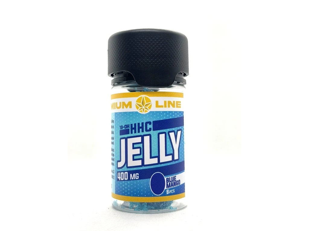 Premium Line 10-OH-HHC Jelly STRONG | 400mg 10-OH-HHC - Blaue Mango