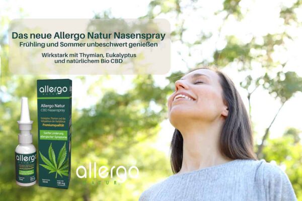 Natur CBD Nasenspray | 100mg CBD | 10ml - allergo - Jay-Tea