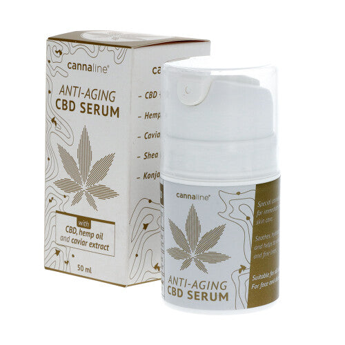 CBD Anti-Aging Serum mit Kaviar-Extrakt | 100 mg CBD - cannaline - Jay-Tea