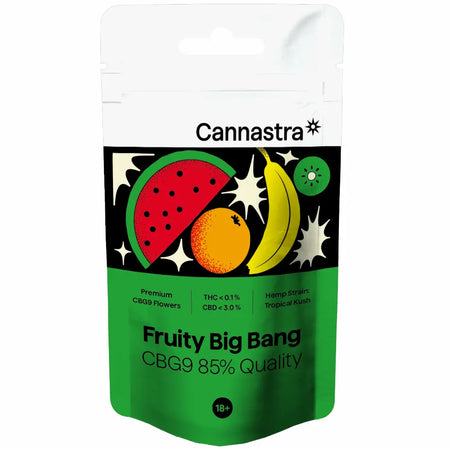 Cannastra CBG9 Blüten | Fruity Big Bang - 20% Blüten Cannastra 1g