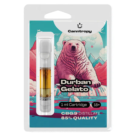 Canntropy CBG9 Vape Kartusche | Durban Gelato - 1ml Ersatzkartuschen Brands of Hemp