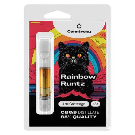 Canntropy CBG9 Vape Kartusche | Rainbow Runtz - 1ml Ersatzkartuschen Brands of Hemp