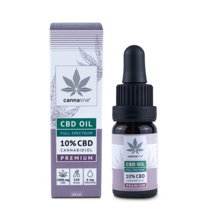 Premium CBD Öl | 5 - 40% CBD - 10ml CBD Öl cannaline 10 %