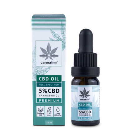 Premium CBD Öl | 5 - 40% CBD - 10ml CBD Öl cannaline 5 %