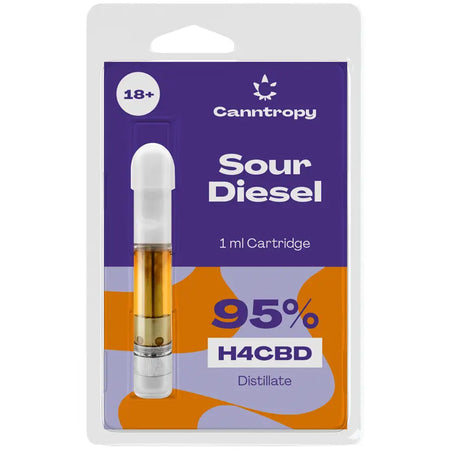 Canntropy H4CBD Kartusche | Sour Diesel - 1ml Brands of Hemp