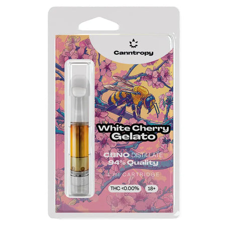 Canntropy CBNO Kartusche | White Cherry Gelato 94% - 1ml Brands of Hemp