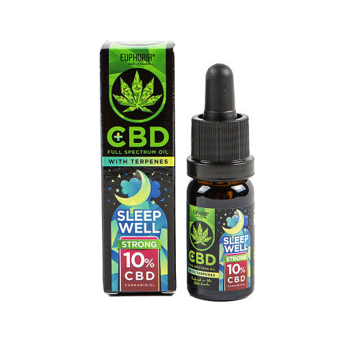 Vollspektrum CBD Öl mit natürlichen Terpenen | 10 % CBD - Euphoria - Jay-Tea