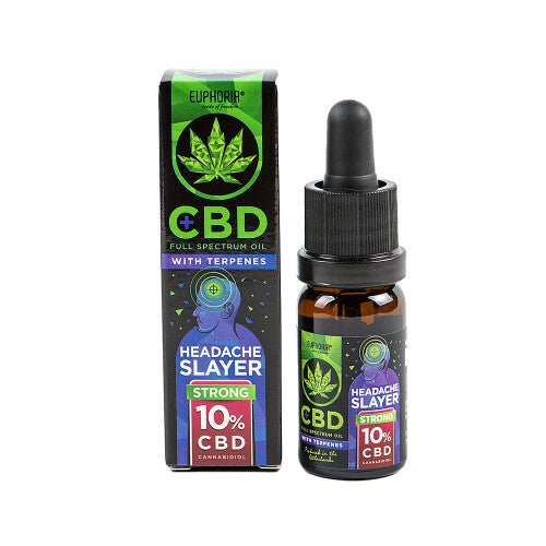 Vollspektrum CBD Öl mit natürlichen Terpenen | 10 % CBD - Euphoria - Jay-Tea