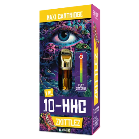 Euphoria 10-OH-HHC Vape Kartusche | Zkittlez - 1ml Ersatzkartuschen Euphoria