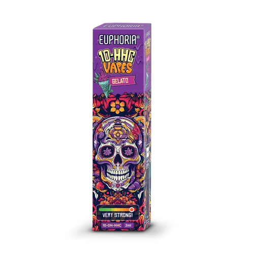 Euphoria 10-OH-HHC Vape Pen | Gelato - 2ml Vape Euphoria