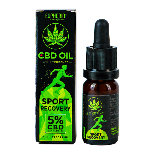 Vollspektrum CBD Öl mit natürlichen Terpenen | 5 % CBD - Euphoria - Jay-Tea