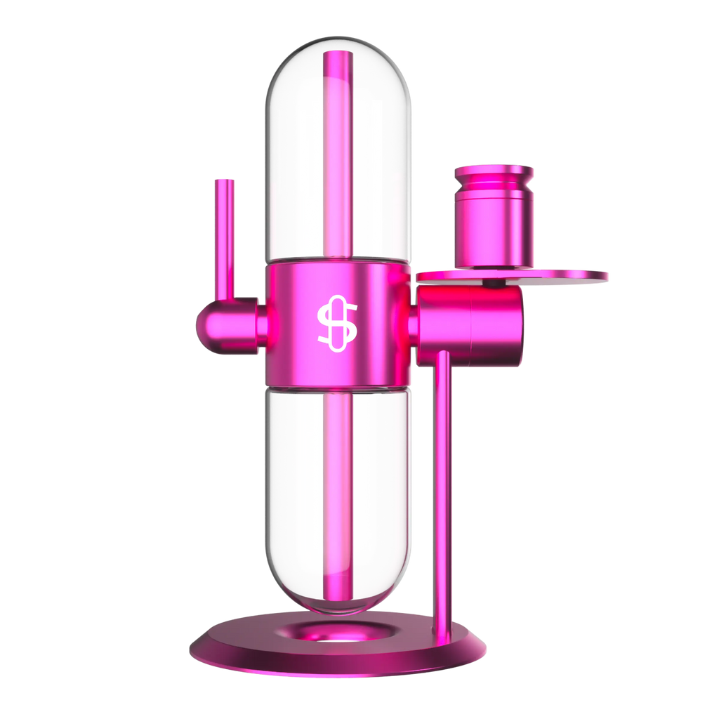 Gravity Infuser Wasserpfeife | Pink Stündenglass