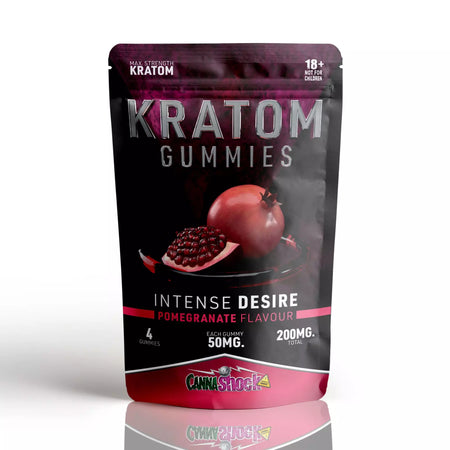 Kratom Gummies - Intense Desire | Granatapfel - 200mg Gummibärchen Cannashock BV