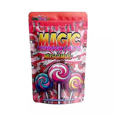 Magic Mushroom Muscimol Lollys | 50mg - 2er Lollipop Cannashock BV