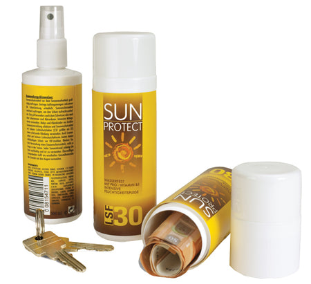 Reise-Tresor Sonnenmilch Sun Protect Jay-Tea