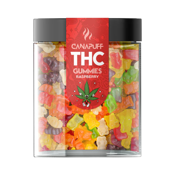 Canapuff THC Gummibärchen | Himbeere Canapuff