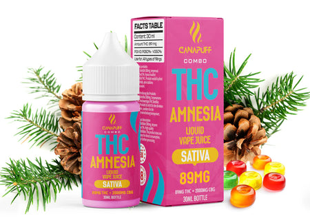 Canapuff THC Liquid | Amnesia - 30ml Canapuff