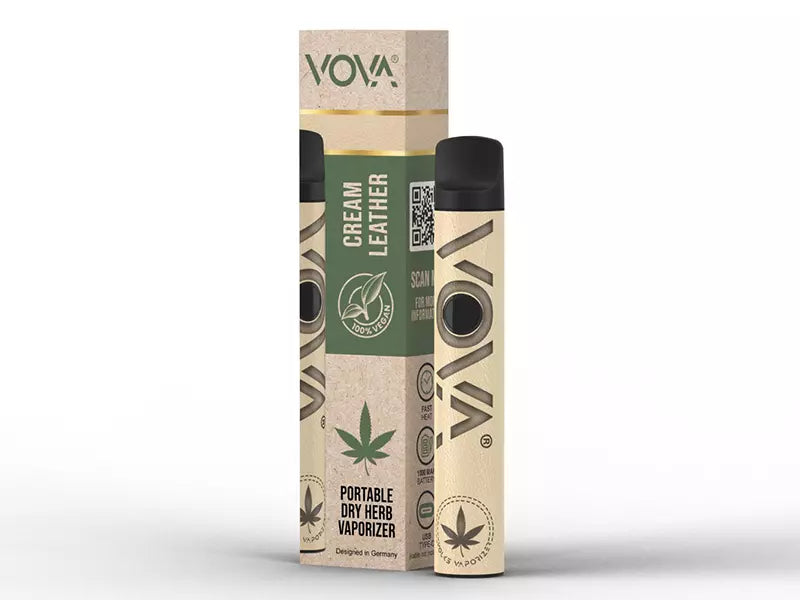 Vova Vaporizer | Cream Leather Vova