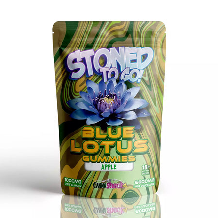 Blauer Lotus "Stoned To Go" Gummies | Apfel - 6 Stk. Gummibärchen Cannashock BV