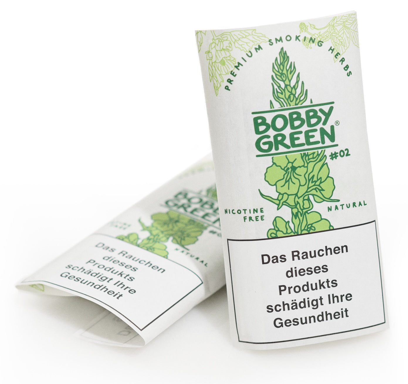 BOBBY GREEN® #2 weiß | Smoking Herbs mit Damiana - 20g Bobby Green
