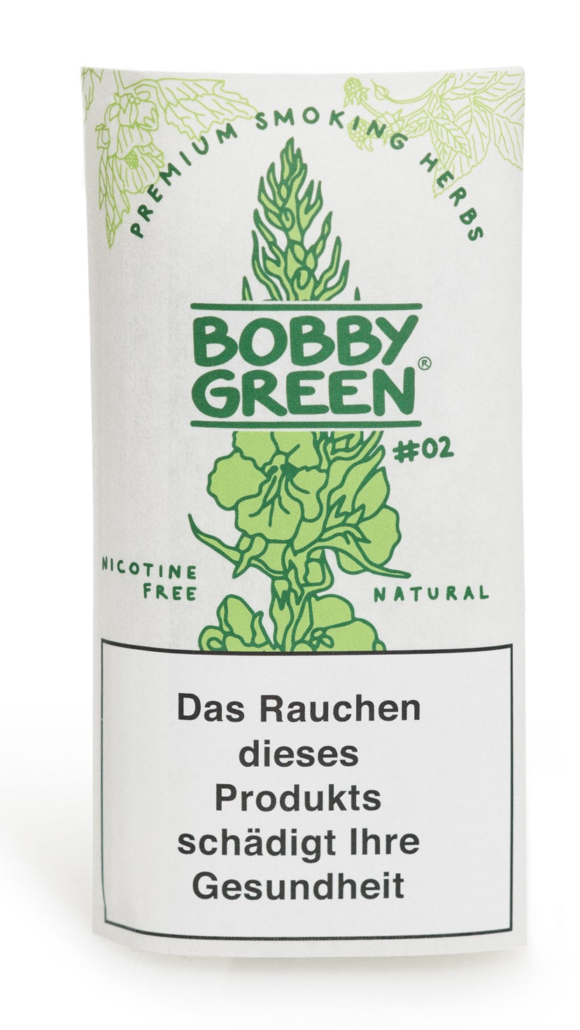 BOBBY GREEN® #2 weiß | Smoking Herbs mit Damiana - 20g Bobby Green