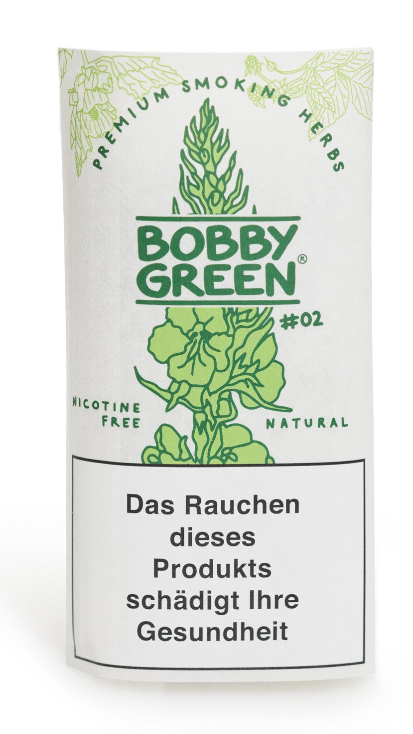Bobby Green #2 weiß | Smoking Herbs mit Damiana - 20g