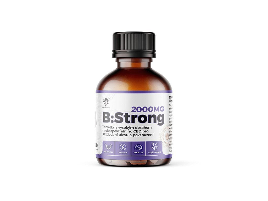 B:Strong CBD Tabletten | 2.000 mg CBD - czechcbd - Jay-Tea