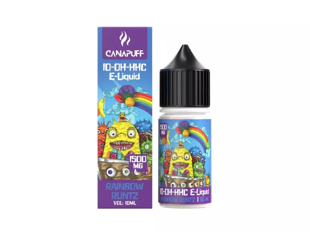 Canapuff 10-OH-HHC E-Liquid | Rainbow Runtz - 1.500mg - 10ml
