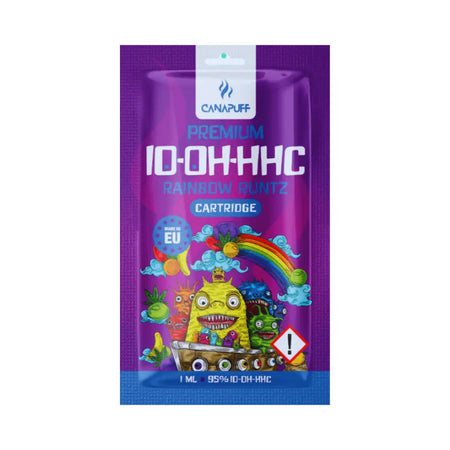 Canapuff 10-OH-HHC Kartusche | Rainbow Runtz - 95% - 1ml Ersatzkartuschen Canapuff