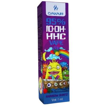 Canapuff 10-OH-HHC Vape - Einweg-Vape | Rainbow Runtz - 95% - 1ml Vape Canapuff