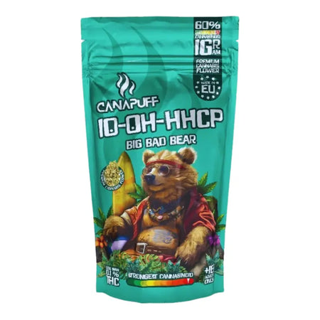 Canapuff 10-OH-HHCP Blüten | Big Bad Bear- 60% Blüten Canapuff