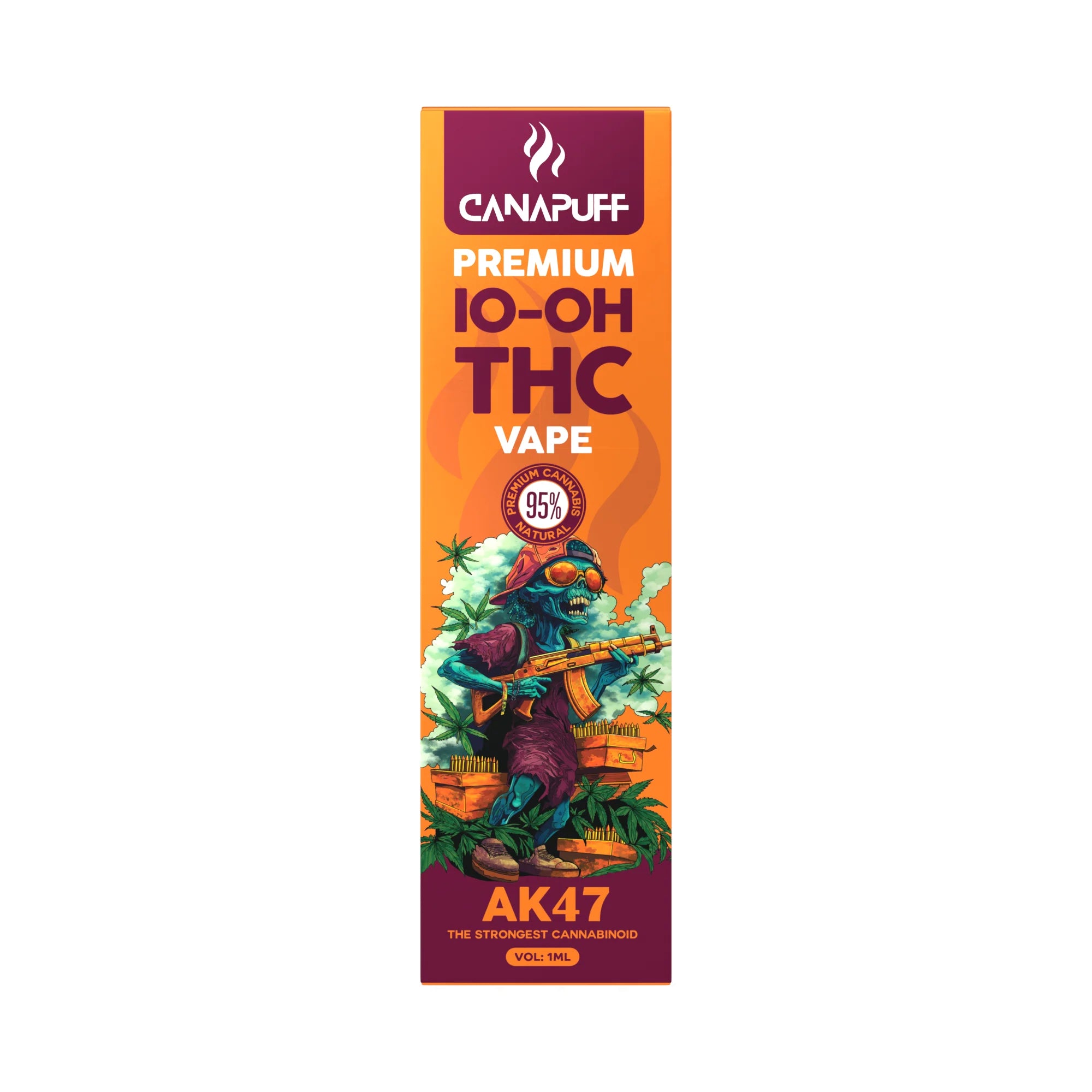 Canapuff 10-OH-THC Vape - Einweg-Vape | AK47 - 95% - 1ml