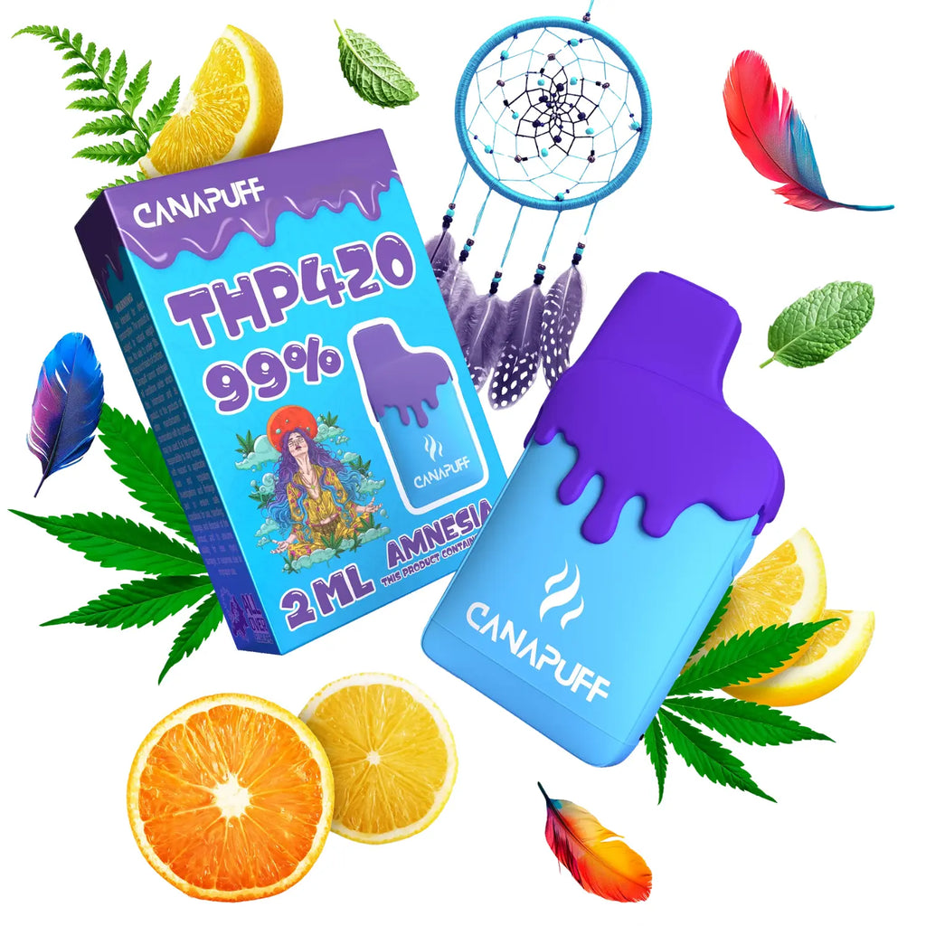 Canapuff THP420 Vape - Einweg-Vape | Amnesia - 99% - 2ml