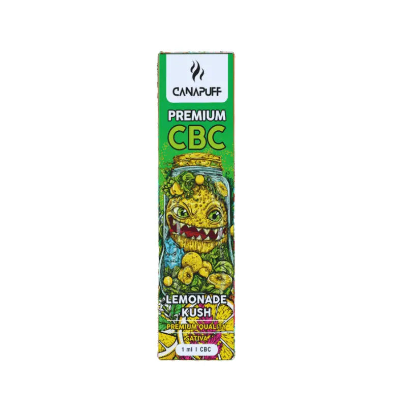 Canapuff CBC Vape - Einweg-Vape | LEMONADE KUSH - 79% - 1ml Vape Canapuff