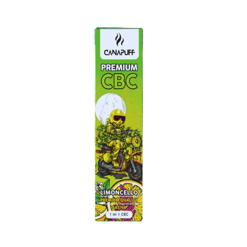 Canapuff CBC Vape - Einweg-Vape | LIMONCELLO - 79% - 1ml Vape Canapuff