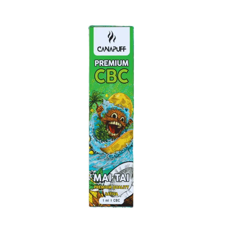 Canapuff CBC Vape - Einweg-Vape | MAI TAI - 79% - 1ml Vape Canapuff