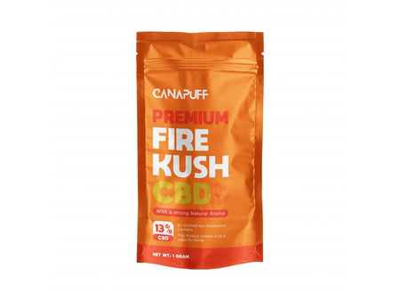 Canapuff Premium CBD Blüten | Fire Kush - 13% CBD Blüten Canapuff