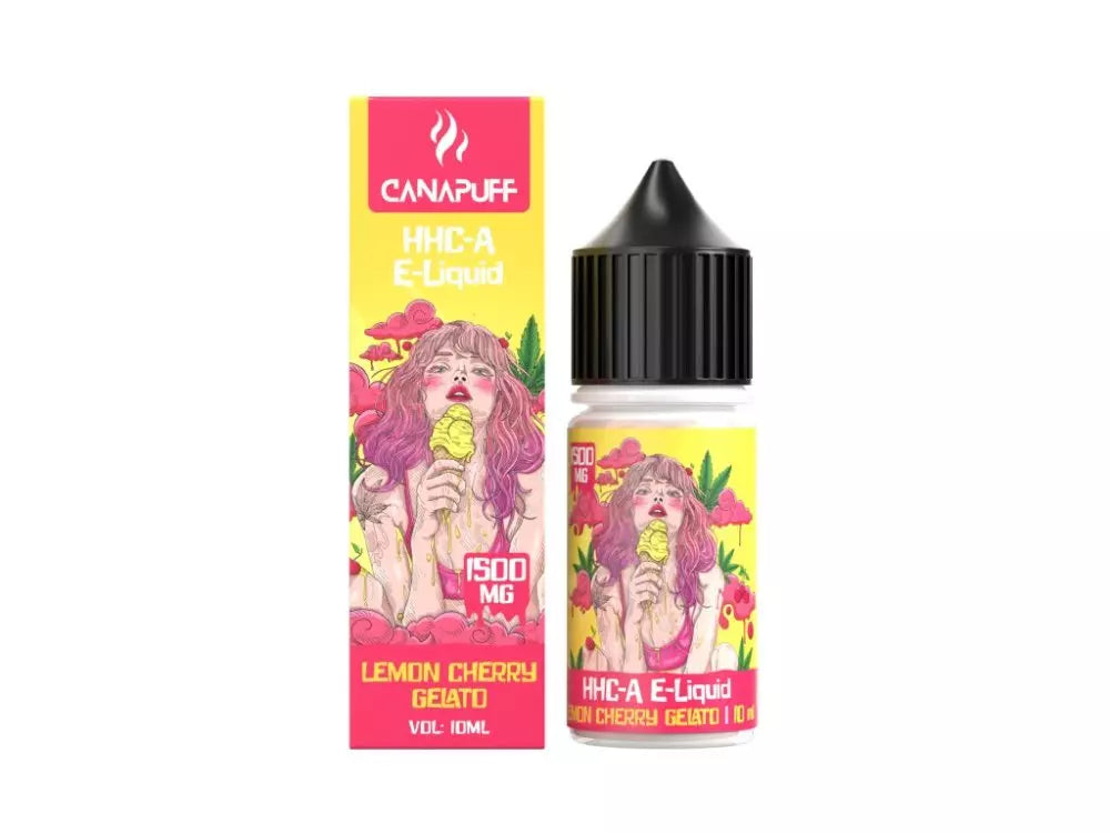 Canapuff HHC-A E-Liquid | Lemon Cherry Gelato - 1.500mg - 10ml