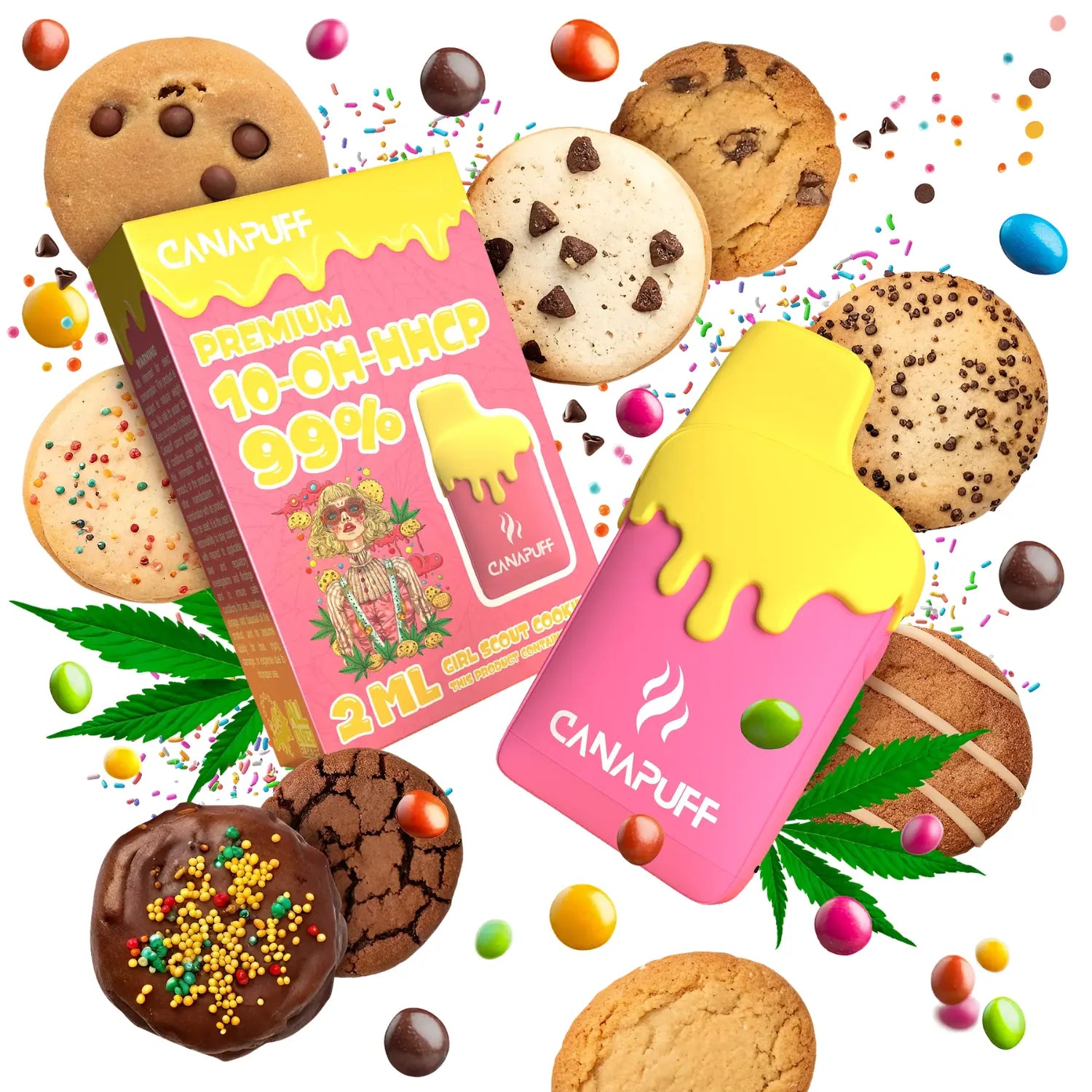 Canapuff 10-OH-HHCP Vape - Einweg-Vape | Horchata - 99% - 2ml