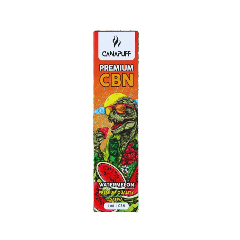 Canapuff CBN Vape - Premium Einweg-Vape | Watermelon - 89% - 1ml Vape Canapuff