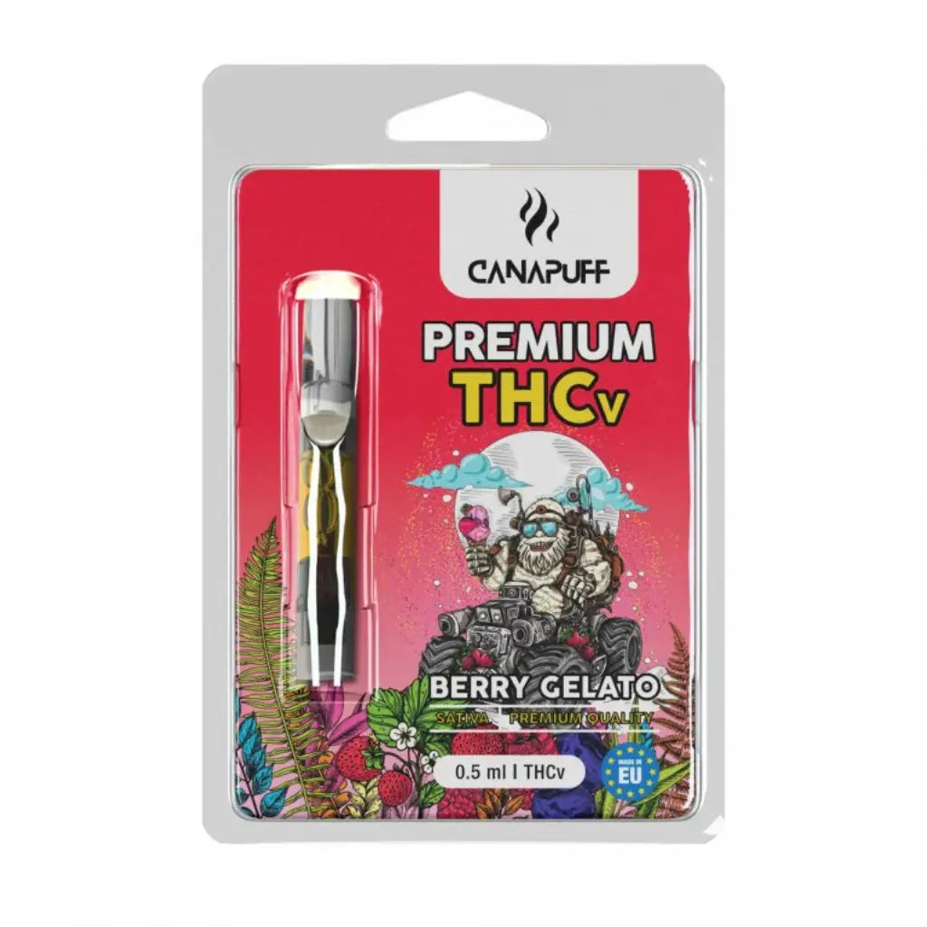 Canapuff THCV Cartridge - Ersatzkartusche | Berry Gelato - 79% - 1ml