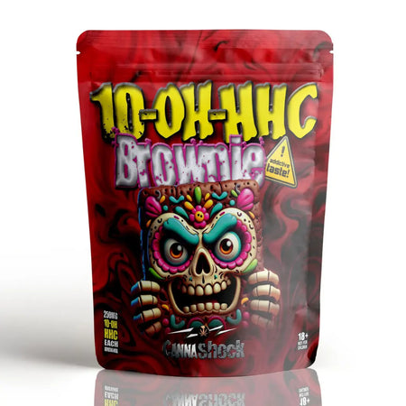 10-OH-HHC Brownie | 250mg 10-OH-HHC - 80g Brownie Cannashock BV