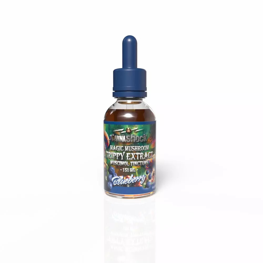 Magic Mushroom Trippy Extract Muscimol | Blaubeere - 150mg Extrakt Cannashock BV